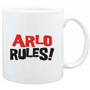  Mug White  Arlo rules  Male Names