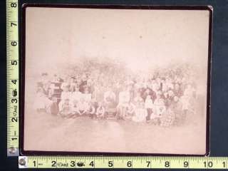 c1910 Nice Image Large Family Maybe Reunion MUST SEE  