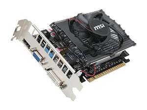    MSI N430GT MD2GD3 GeForce GT 430 (Fermi) 2GB 128 bit DDR3 