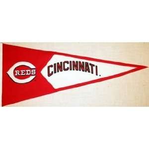  Cincinnati Reds 40.5x17.5 Classic Wool Pennant Sports 