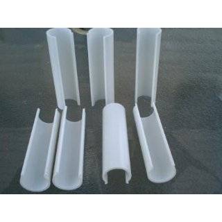   Clamp White 3/4 Inch x 4 Inches Wide for 3/4 Inch PVC Pipe 10 per Bag