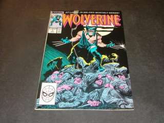 Wolverine #1 V1 Nov 1988 Marvel Comics Uncirculated  