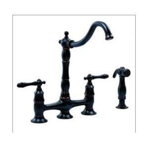 Pegasus 852 6001 9000 Bridge Style Kitchen Faucet with Side Spray in P