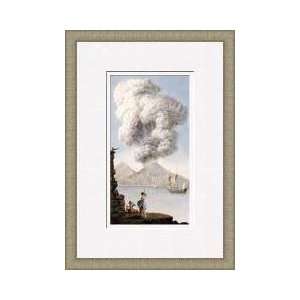  Eruption Of Vesuvius Framed Giclee Print