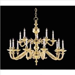  Nulco Federal Fifteen Light Chandelier