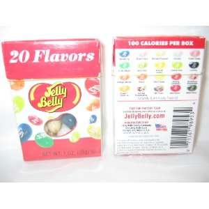 Jelly Belly Assorted Jelly Beans, 20 Flavors, 1.0 Ounce Boxes (Pack of 