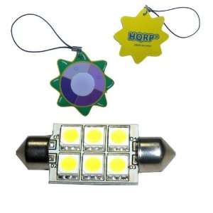  Festoon 6 LEDs SMD LED Bulb White for 3423 DE3423 3425 DE3425 6411 