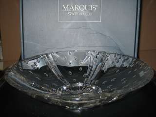 Waterford Marquis Crystal 13 inch Freshwater Wave Bowl   NEW  