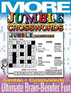 More Jumble Crosswords Jumble + Crossword  Ultimate Brain Bender Fun