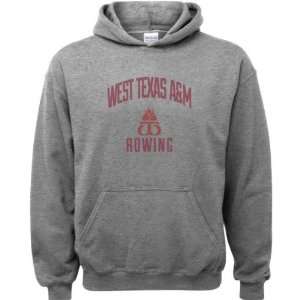 West Texas A&M Buffaloes Sport Grey Youth Varsity Washed Rowing Arch 