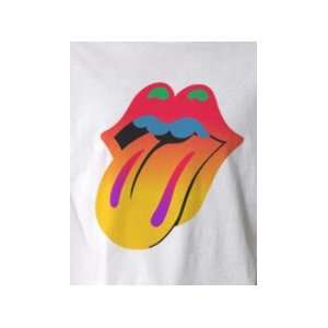  Rolling Stone Tongue #2   Pop Art Graphic T shirt (Mens 