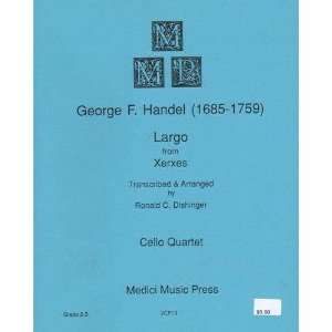  Handel, George Frideric Largo From XerxesHWV 40   Four 