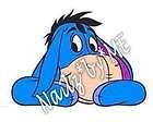 Eeyore Hiding Mouth Nail Decals Nailz*by*me