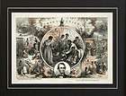 The 15th Amendment Abraham Lincoln Slavery 1870 print