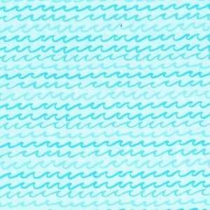  Beach Babe quilt fabric, Blank Quilting Lines of aqua 