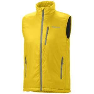  Marmot Baffin Insulated Vest   Mens Dk Yellow, XL Sports 