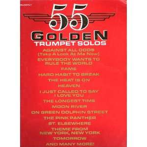  55 Golden Trumpet Solos Jim Armstrong Books