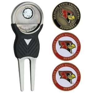  Illinois State Redbirds Divot Tool and Ball Marker Set 