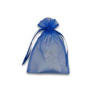  Organza Bags 6x15 Inch   6 Bags, Royal Blue Health 