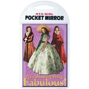  Gone With The Wind Exhausting Being Fabulous Pocket Mirror 