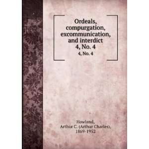 Ordeals, compurgation, excommunication, and interdict. 4, No. 4 