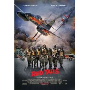 RED TAILS (2012) Movie Poster BUS SHELTER 40 x 60 TUSKEGEE AIRMEN