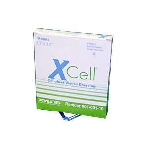 XCell Biosynthesized Cellulose Dressings, Size 5.5 x 8 inch   5 Each 