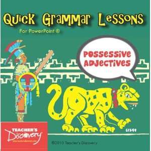  Possessive Adjectives PowerPoint on CD