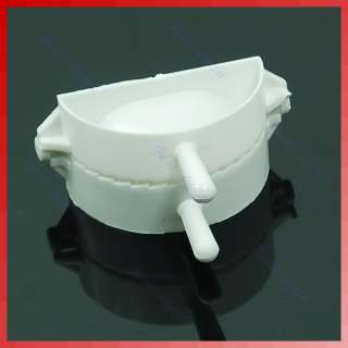 White Plastic Chinese Meat Ravioli Dumpling Pie Pastry Mould Maker 