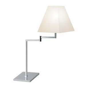  Sonneman 7075.01 Square Swing Polished Chrome Table Lamp 