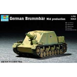   MODELS   1/72 German Brummbar Tank Mid Production Tank (Plasti Toys