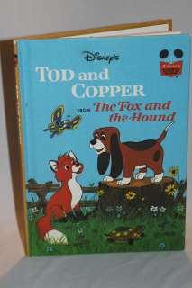 Disney Tod and Copper from the Fox and the Hound Wonderful World of 