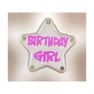   Pams Party Badges  Flashing Party Badge, Birthday Girl Toys & Games