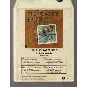   THE OSMONDS Homemade 8 Track Cassette Tape 
