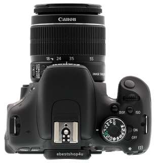 Canon EOS Rebel T3i 18MP DSLR Camera W/ EF S 18 55mm Lens 3” LCD 