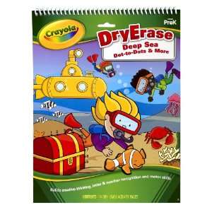   Dry Erase Activity Tablet Deep Sea Dot To Dots And More Toys & Games