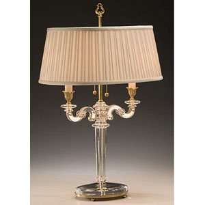  Crystal Table Lamp With Oval Shade Dcl8269