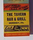 1940s Matchbook PinUp Hill Tavern Littlestown PA Adams  