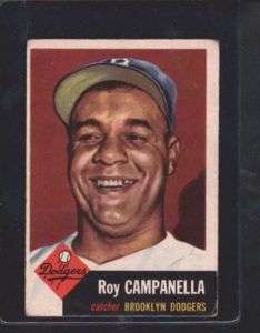 1953 Topps #27 Roy Campanella VGEX 41973  