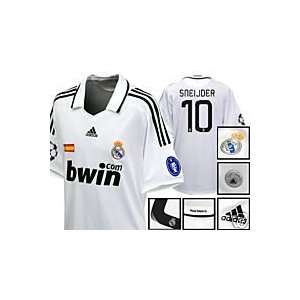  Real Madrid 08/09 Home Soccer Jersey SNEIJDER M/L/XL 
