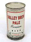 1958 Valley Brew Beer Stockton CA can from