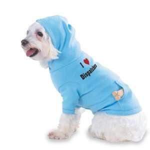  I Love/Heart Dispatchers Hooded (Hoody) T Shirt with 