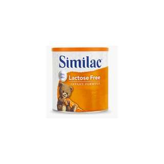  SIMILAC LACTOSE FREE DHA ARA concentrated 13oz   Case of 