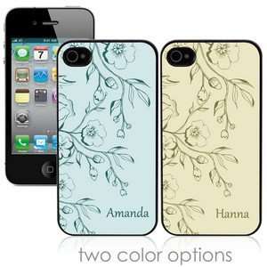   Blossom Personalized Iphone 4 and 4S Case Cell Phones & Accessories