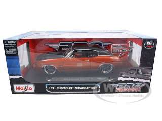 Brand new 118 scale diecast model of 1971 Chevrolet Chevelle SS 454 
