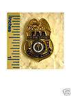 FAA SPECIAL AGENT MINIATURE BADGE HAT PIN  