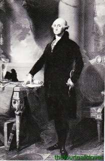 George Washington 1st President Gilbert Stuart Paint  