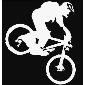  Mountain Bike Downhill Racer Vinyl Decal Sticker CUSTOM 