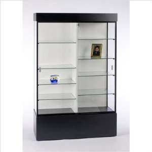 73 Rectangular Wall Case with Divider Finish / Sidelights 