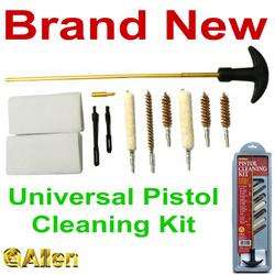 Allen Gun Cleaning Kit for 22/38/357/40/44 Caliber,9/10 MM Pistol,New 